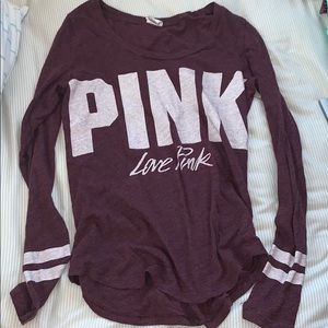 Victoria secret pink long sleeve shirt